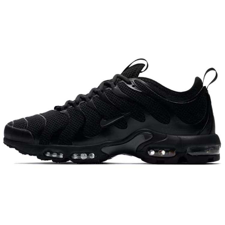 Nike Nike Air Max Plus Abrasion Resistant Low top Casual Shoes Unisex Black