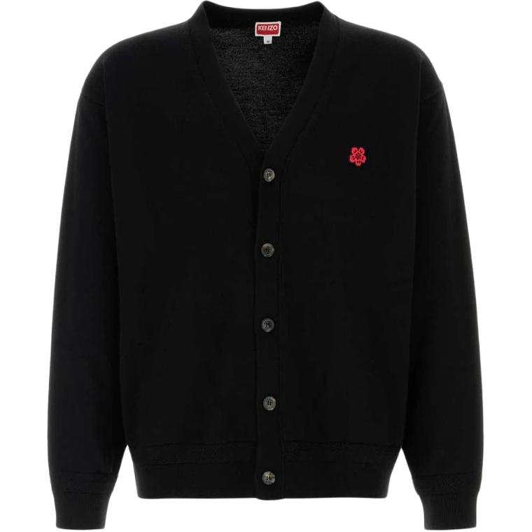KENZO KENZO V Neck Buttoned Cardigan