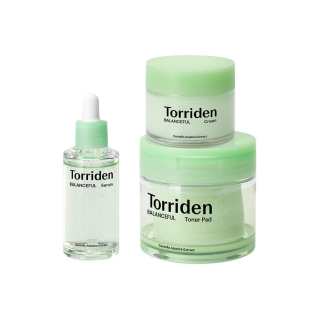 TORRIDEN Balance Serums Refreshing Cotton Skincare Sets Moisturizing And Nourishing 50ml+80ml+60 Pcs