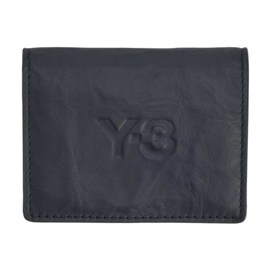 Y-3 Y 3 Cow Leather Wallet Unisex Black