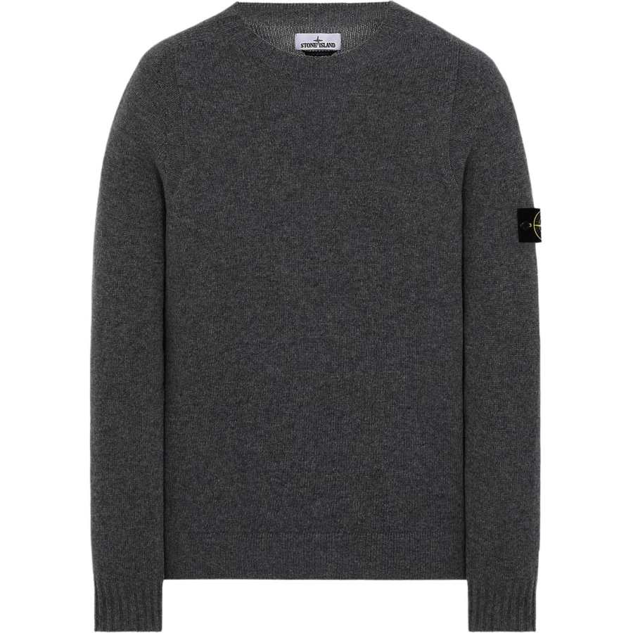STONE ISLAND Sweater Men's Charcoal Gray