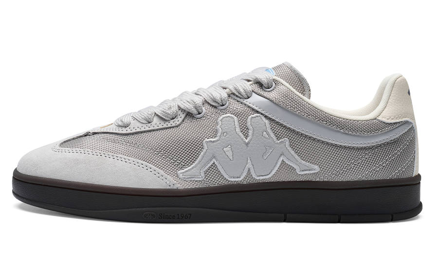 Kappa Tifo Back to Back Abrasion Resistant Low top Skateboard Shoes Women's Tranquil Gray