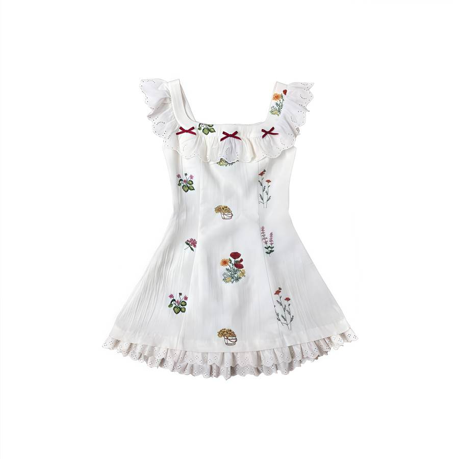 Qiuerle Short Sleeved Dress Women's