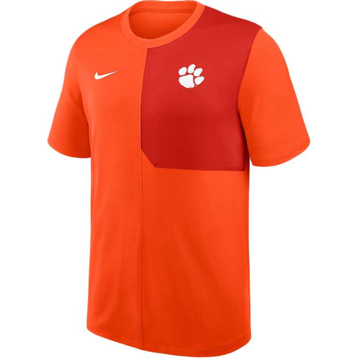 Nike Nike Clemson Sideline Coach Men's Nike Dri-FIT College Top