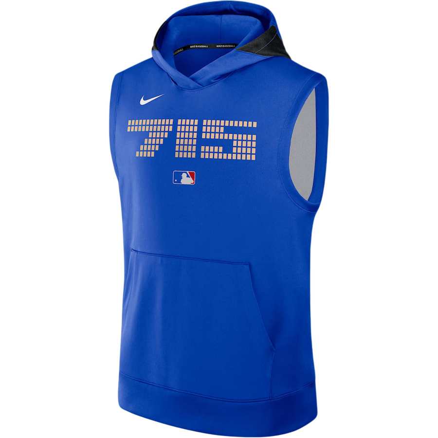 Nike Nike Atlanta Braves Authentic Collection City Connect Men's Nike Dri FIT Mlb Sleeveless Pullover Hoodie