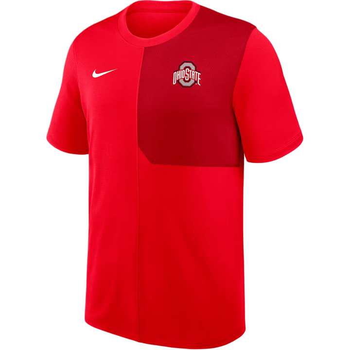 Nike Nike Ohio State Sideline Coach Men's Nike Dri-FIT College Top
