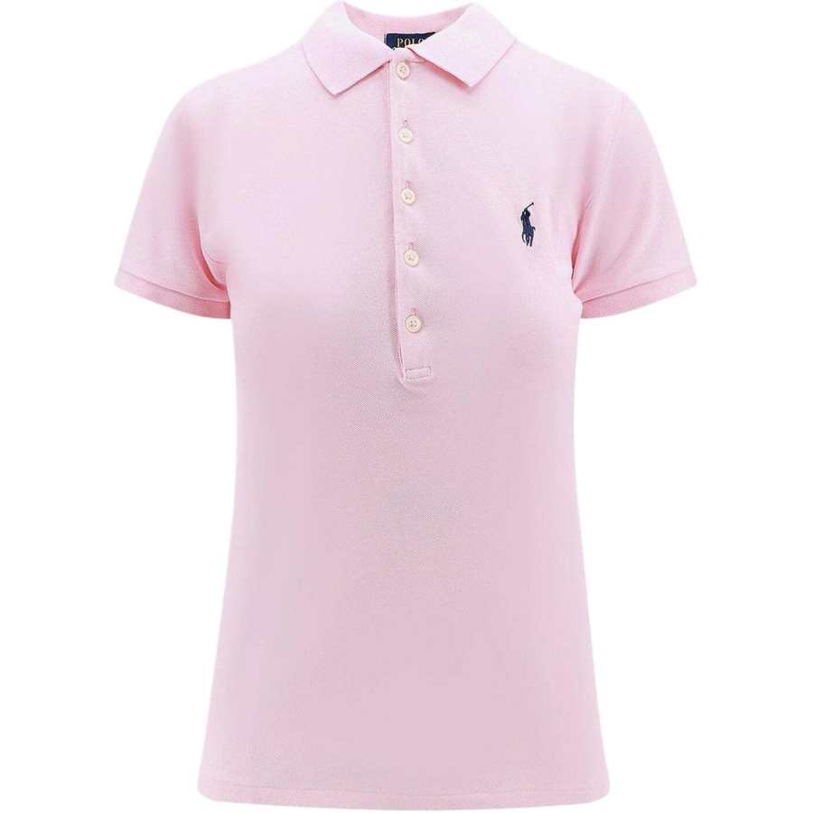 Polo Ralph Lauren SS22 Polo Shirt Slim Fit Women's Pink