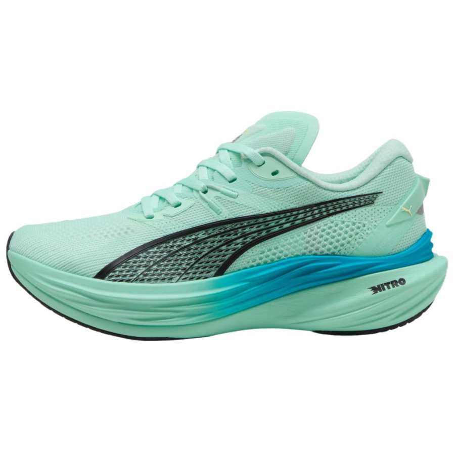 PUMA PUMA Deviate NITRO 3 Low top Running Shoes Unisex Green Blue