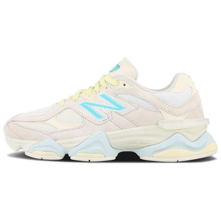 New Balance New Balance NB 9060 Abrasion Resistant Abrasion Resistant Low top Casual Running Shoes Men's Beige