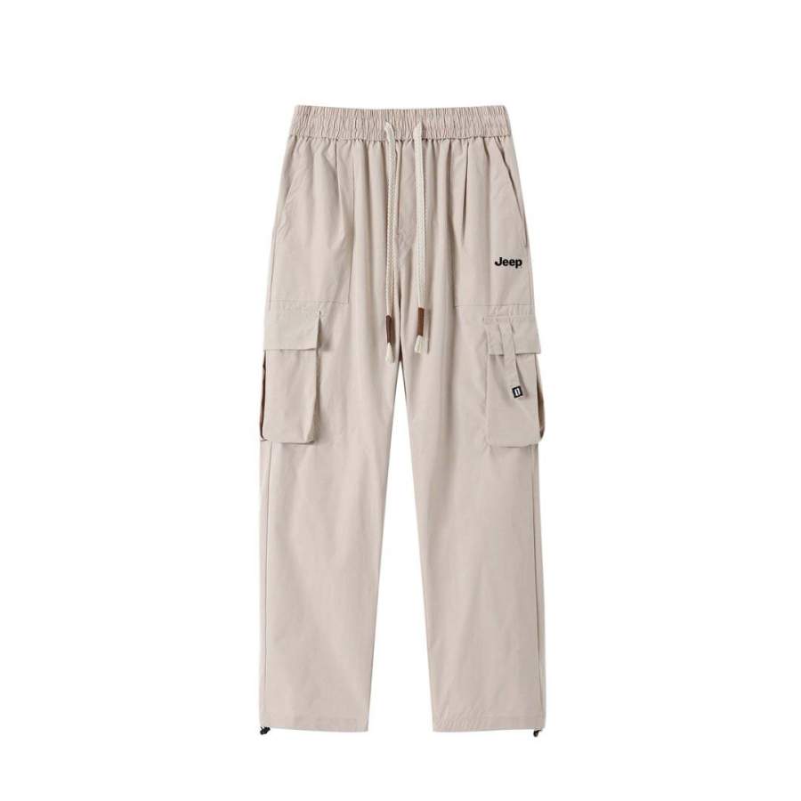 Jeep Jeep Casual Pants Unisex Thin Cargo Pants