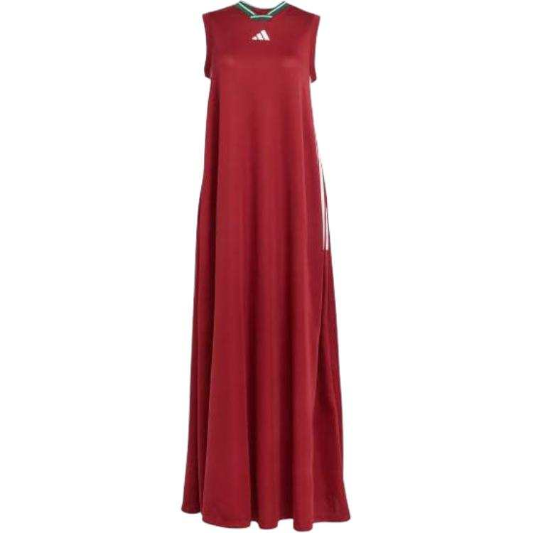 Adidas Adidas Free Shipping With AdiClub Tiro Cut 3 Stripes Soft Mesh Long Dress