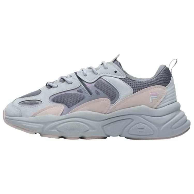 FILA Mars 2 Textile, Synthetic Leather Abrasion Resistant Low top Casual Shoes Women's Gray