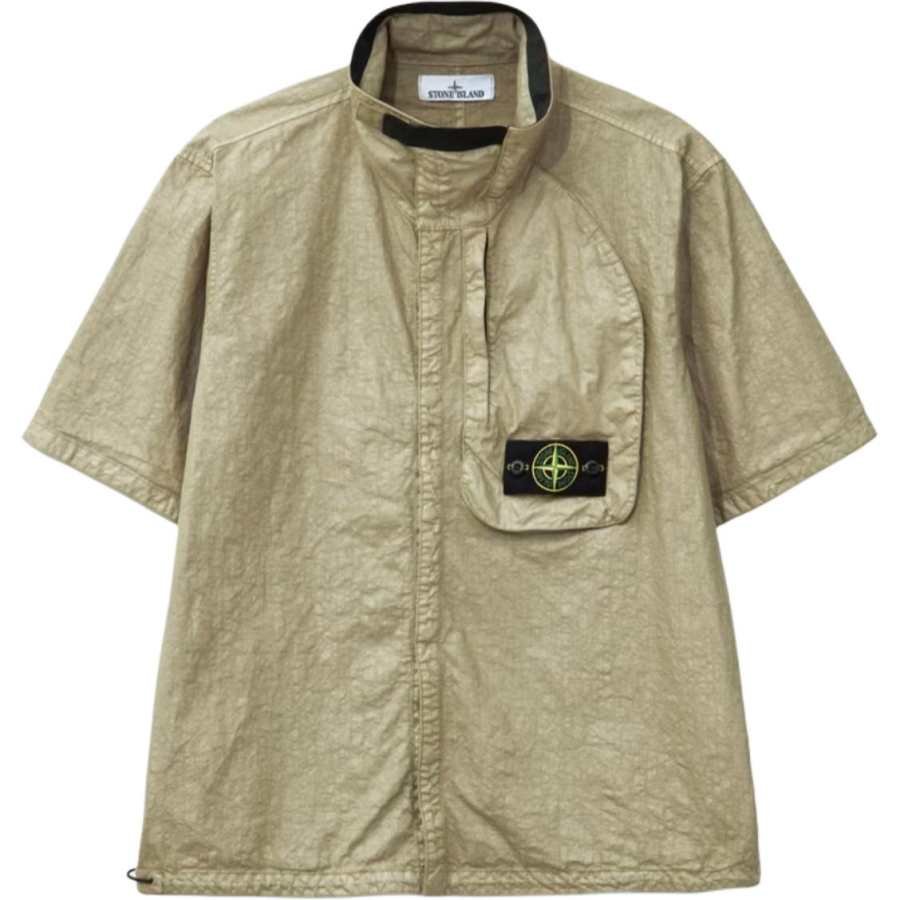 Stone Island Comfort Fit Short-Sleeve Shirt