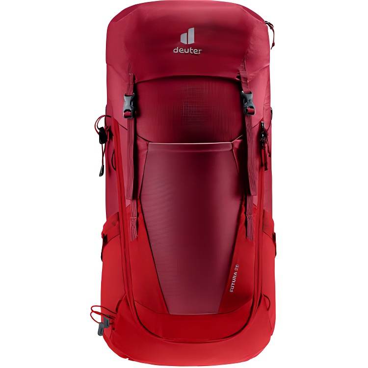 DEUTER 26L Outdoor Bags Nylon With Polyester Maharajah Wine Red/Rock Blue/Khaki Green/Atlantic Blue/Graphite Gray Men's