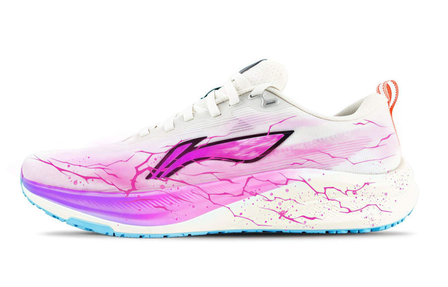 Li-Ning Li Ning Red Hare 8 Running Shoes Men's Low Top Pink Purple