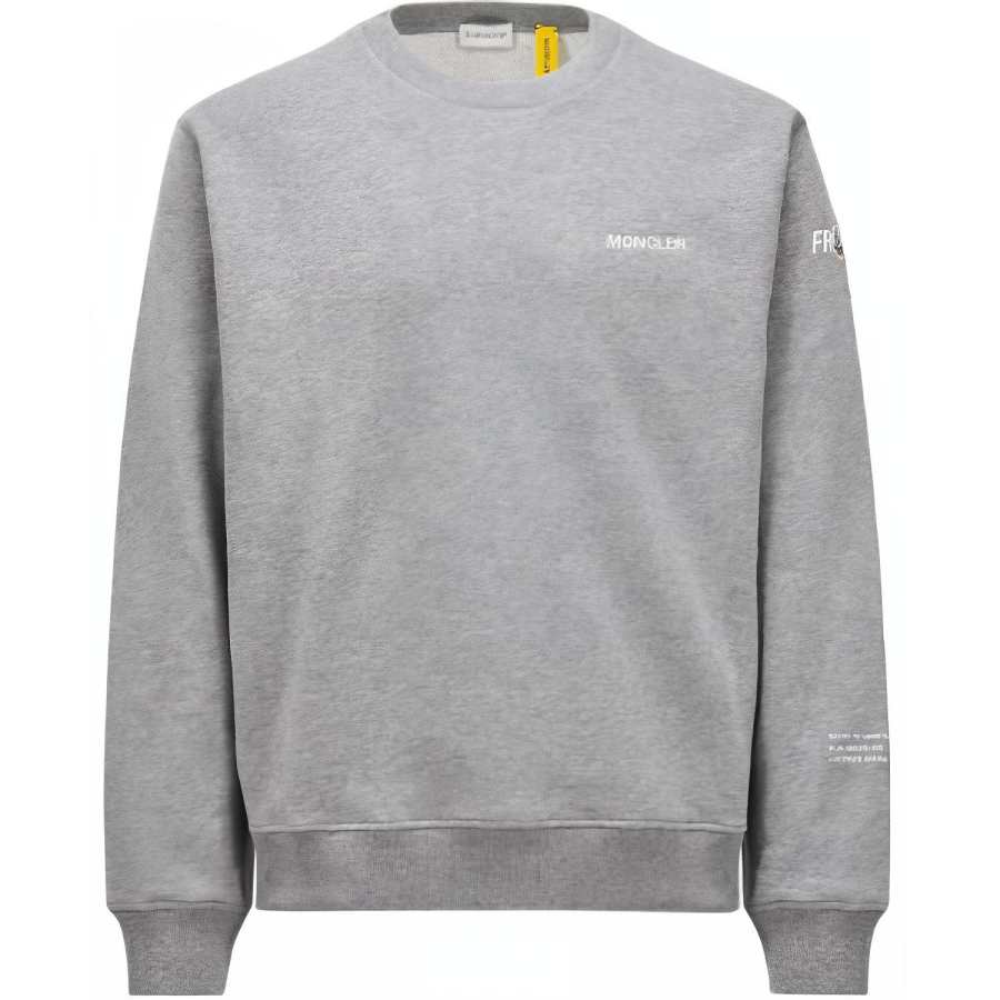 MONCLER GENIUS Moncler X Fragment Hiroshi Fujiwara Maxi Logo Sweatshirt
