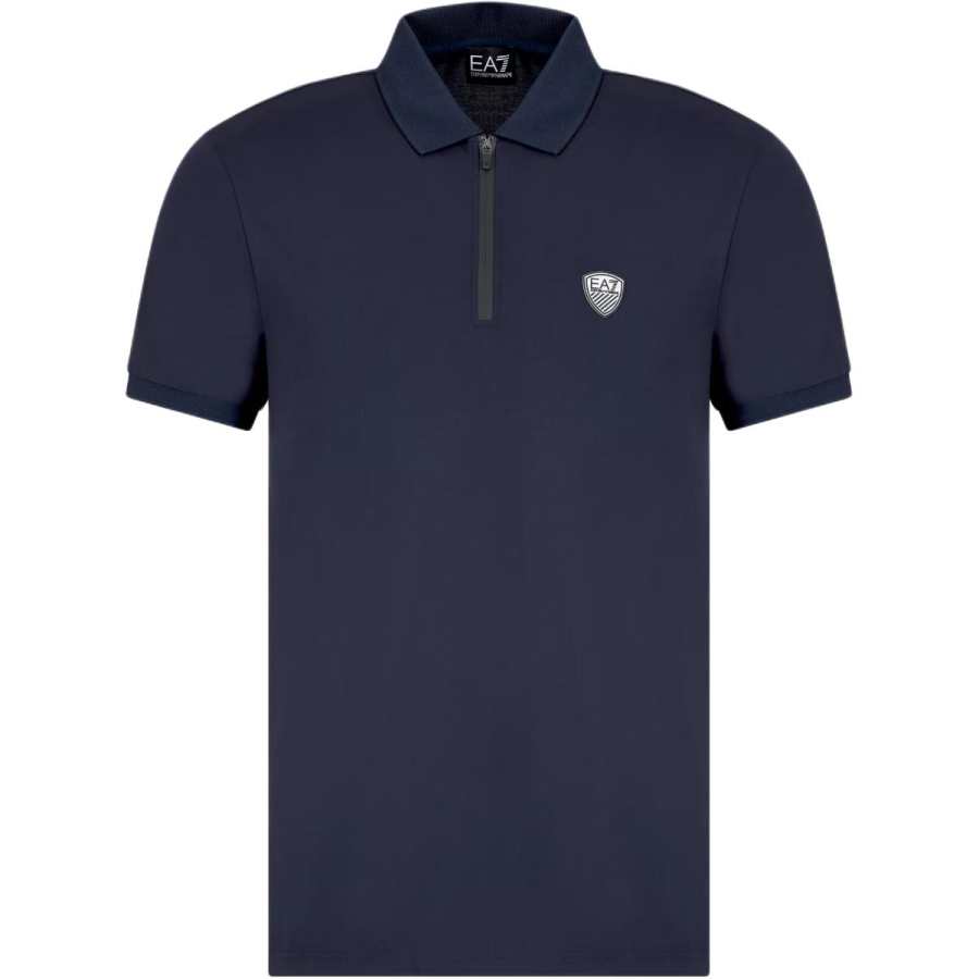 EMPORIO ARMANI EA7 Polo Shirt Men's Marine Blue