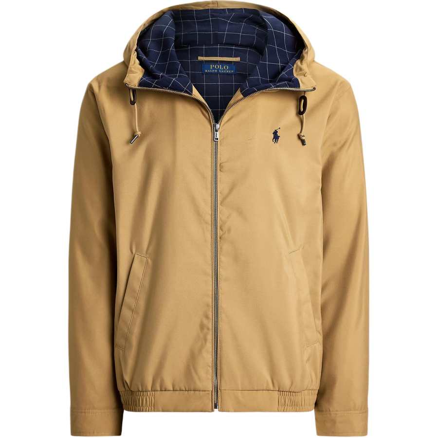 Polo Ralph Lauren twill hooded zip-up jacket