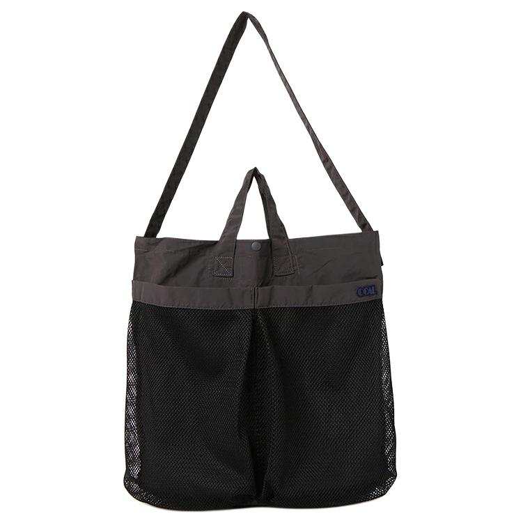 Nanamica Nylon Handbag Unisex Gray