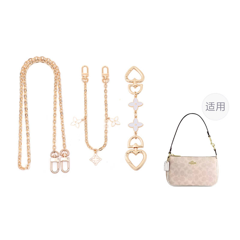 GELUOYA Metal Bag Accessory Women's Gold Tone/Silver