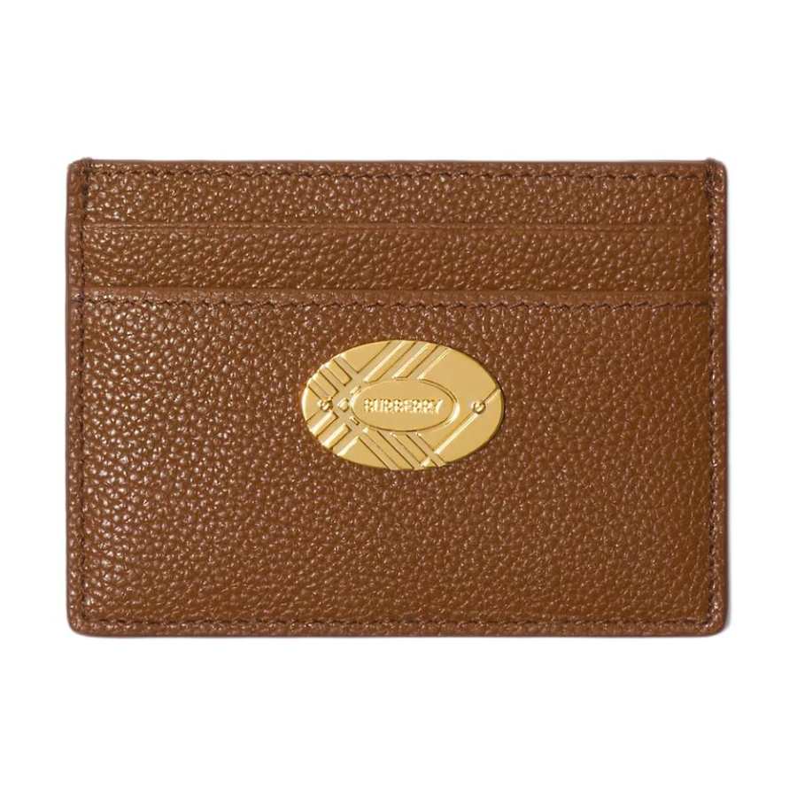 Burberry Cotswolds Calfskin Card Holder Women's Hazelnut