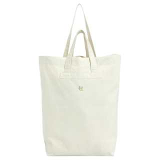 Nanamica Cotton Tote Bag, Shopping Bag, Handbag Regular Unisex Ivory White