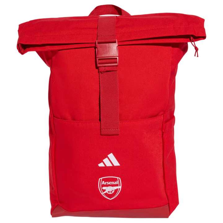 Adidas Adidas Arsenal Polyester Backpack Unisex Scarlet & White