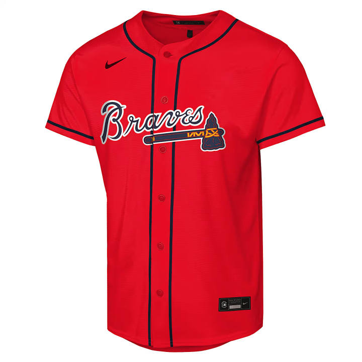 Nike Nike x MLB Atlanta Braves T Shirt Teenagers