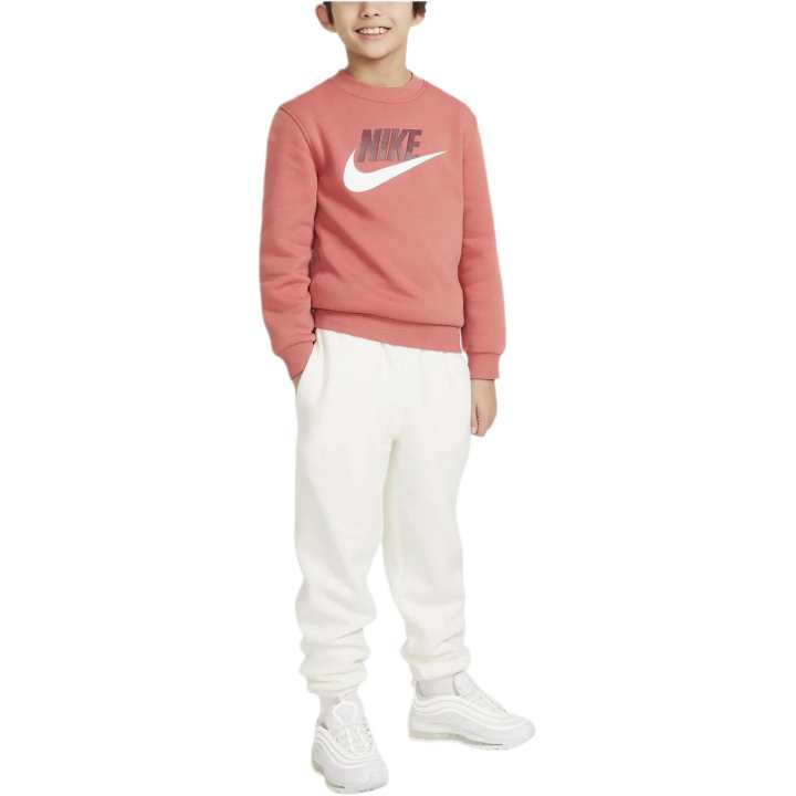 Nike Nike Sweatshirt Kids' Apparel Sweatshirt Orange Red Kids'
