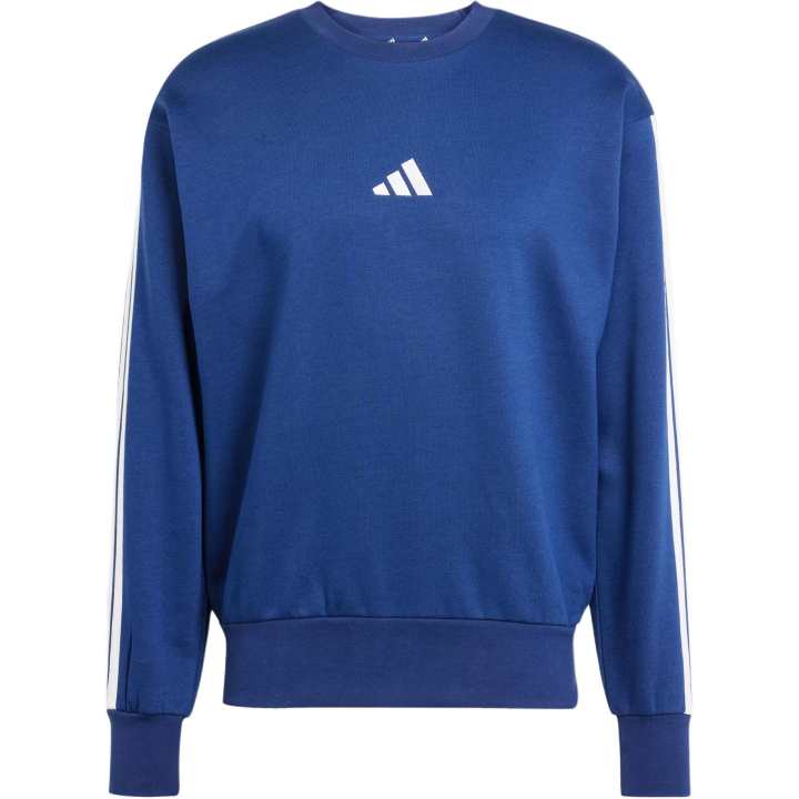 Adidas Adidas Free Shipping With AdiClub Essentials 3 Stripes Fleece Sweatshirt