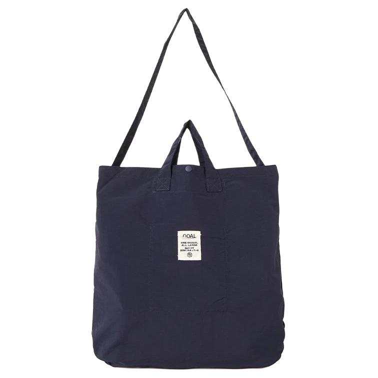 Nanamica Nylon Tote Bag, Shopping Bag, Shoulder Bag, Handbag Men's Marine Blue
