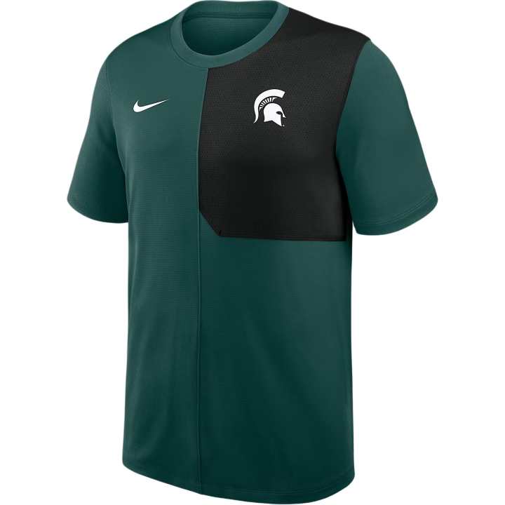 Nike Nike Michigan State Sideline Coach Men's Nike Dri-FIT College Top