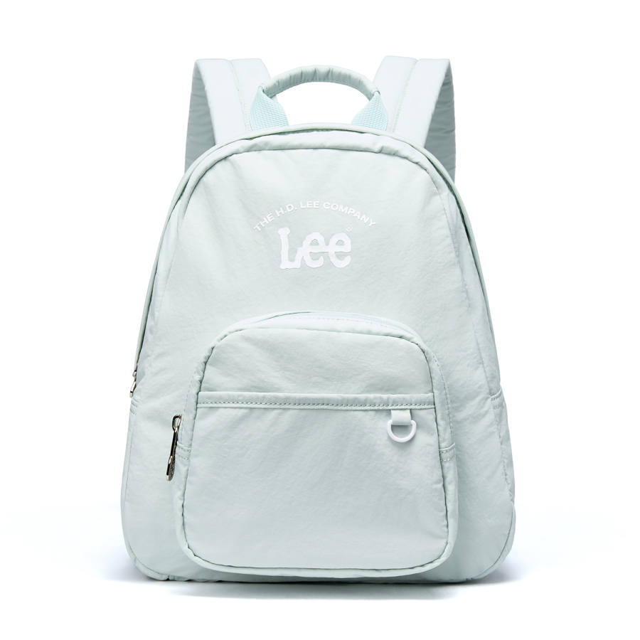 Lee Lee Fabric Backpack Unisex Cream White/Freshwater Blue