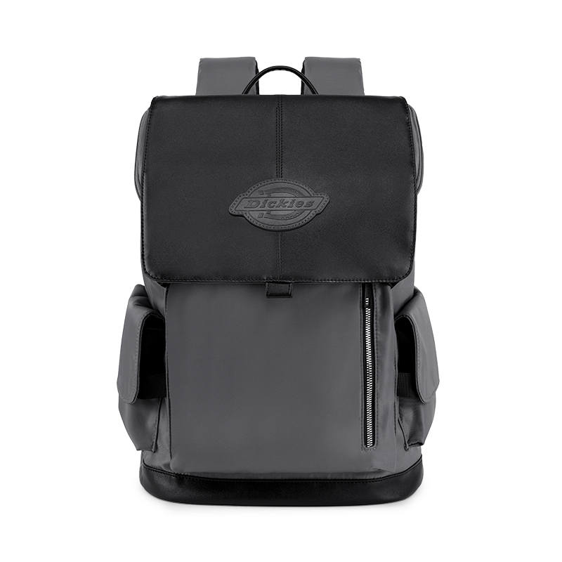Dickies Dickies Polyester Backpack Unisex Black/Ecru Brown