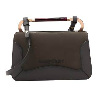 See By Chloe Calfskin Handbag Women's Night Forest