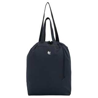Nanamica Cotton With Polyester Tote Bag, Shopping Bag, One Shoulder Handbag Unisex Navy Blue