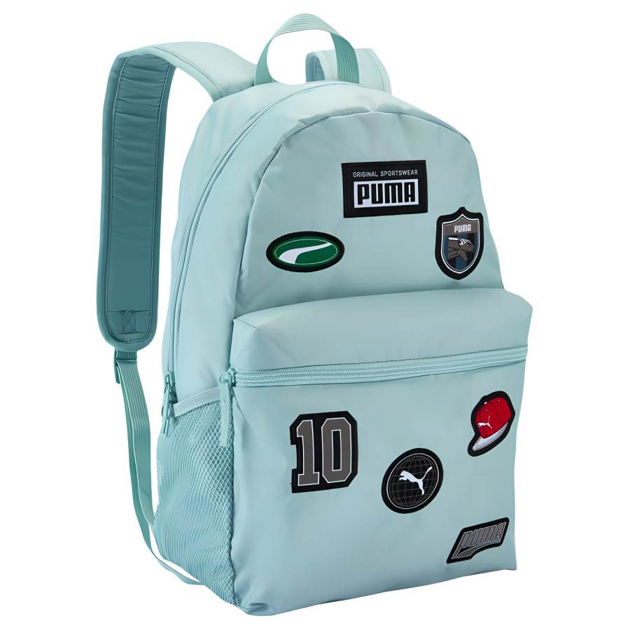 PUMA PUMA Patch Fabric Backpack Unisex Mint Green