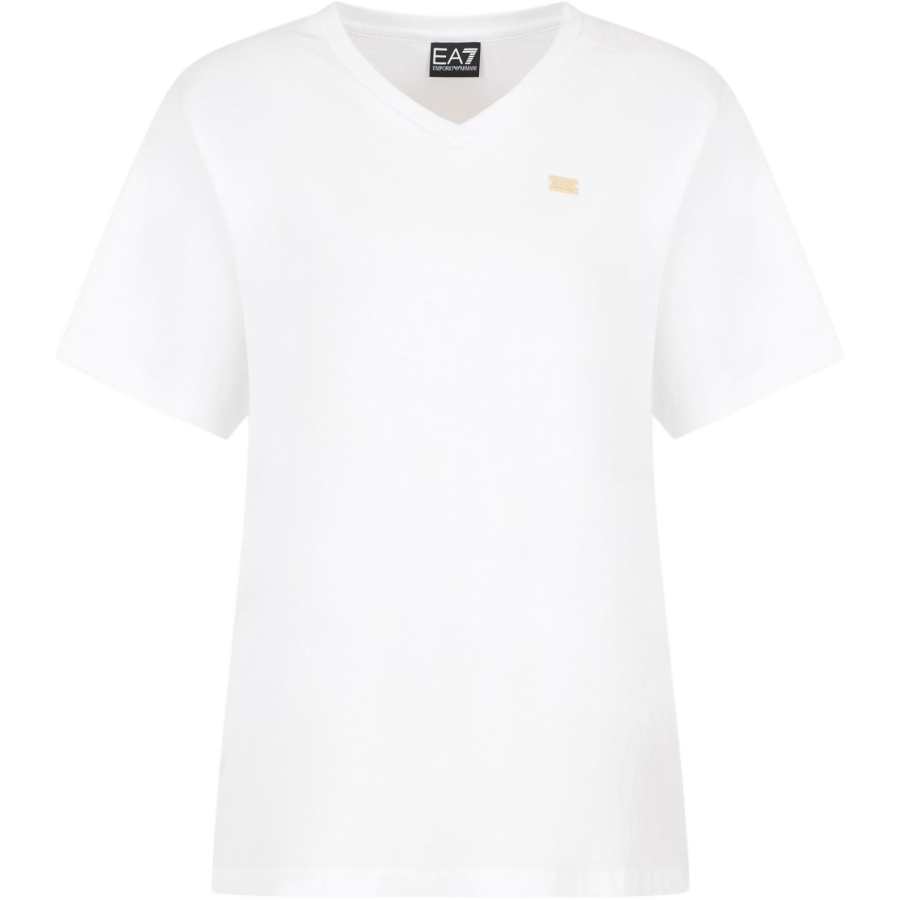 EMPORIO ARMANI EA7 Regular T Shirt Women's White