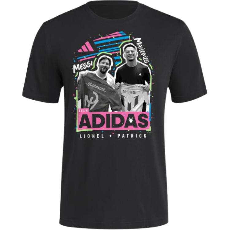 Adidas Adidas x Messi X Mahomes Jersey Swap T Shirt Men's Black