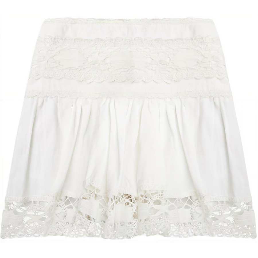 ISABEL MARANT SS25 Casual Short Skirts Women's White