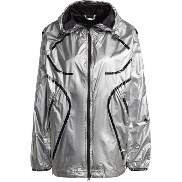 Adidas Adidas Jackets Women's Silver Hooded Thin Other