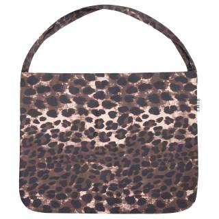 Emis Cotton Handbag, Shoulder Bag Women's Brown