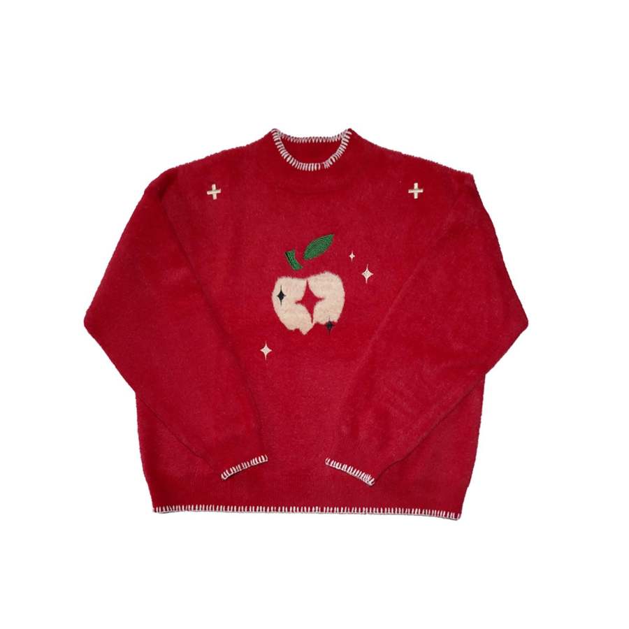 NSTNEW START Sweaters Women's Crew Neck Thickened A Line