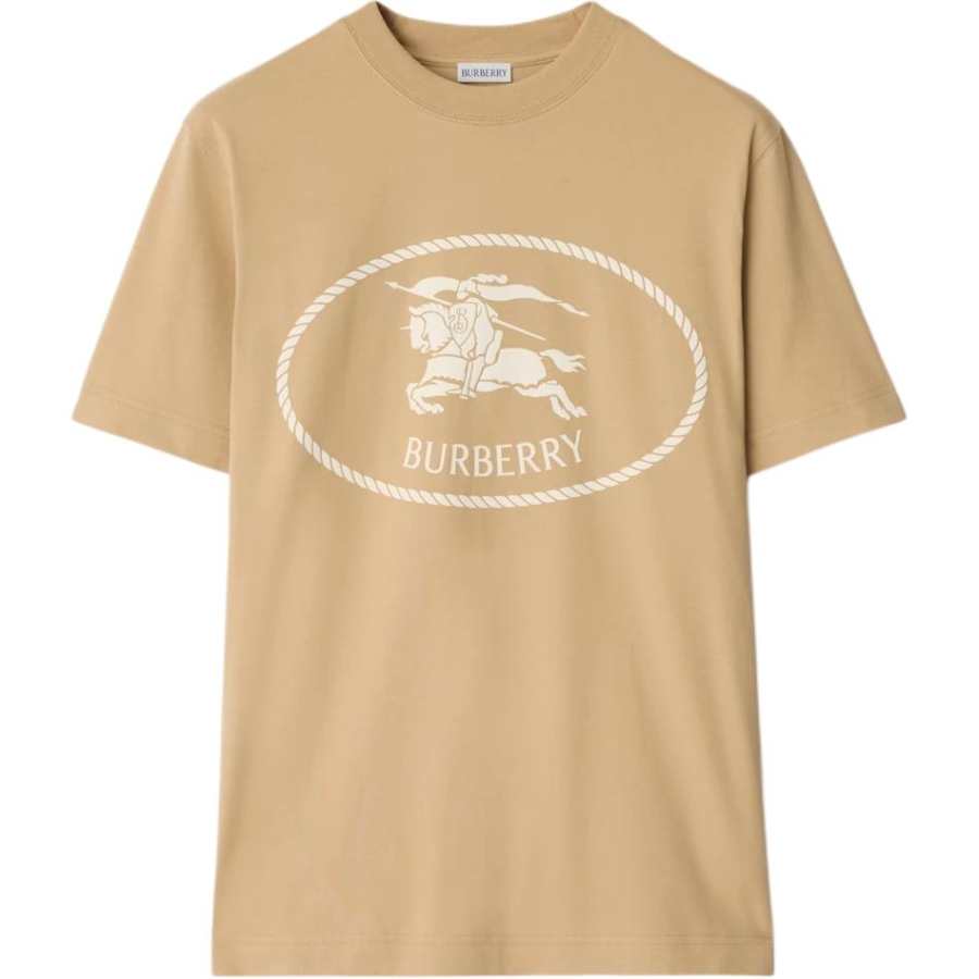 Burberry SS25 T Shirt Slim Fit Men's Beige