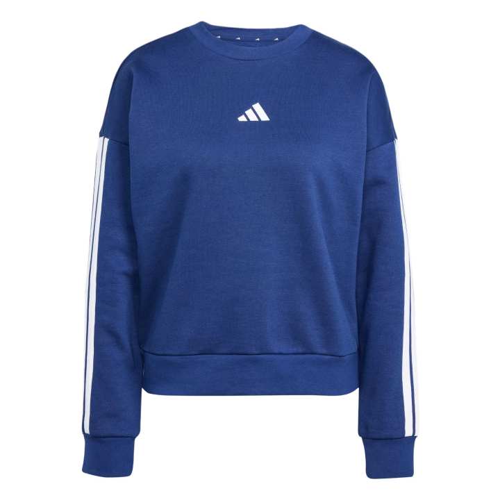 Adidas Adidas Free Shipping With AdiClub Essentials 3 Stripes Fleece Sweatshirt