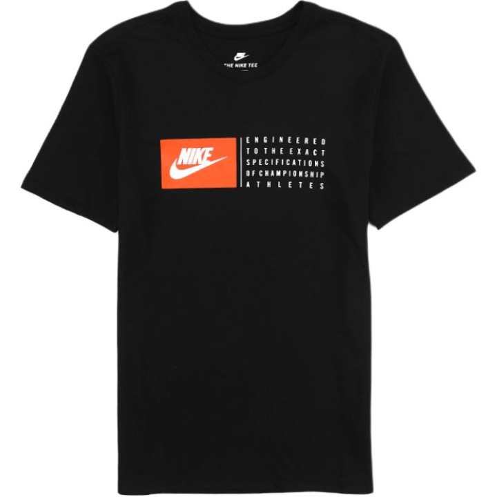 Nike Nike T Shirts Men's Crew Neck Moderate Straight Fit