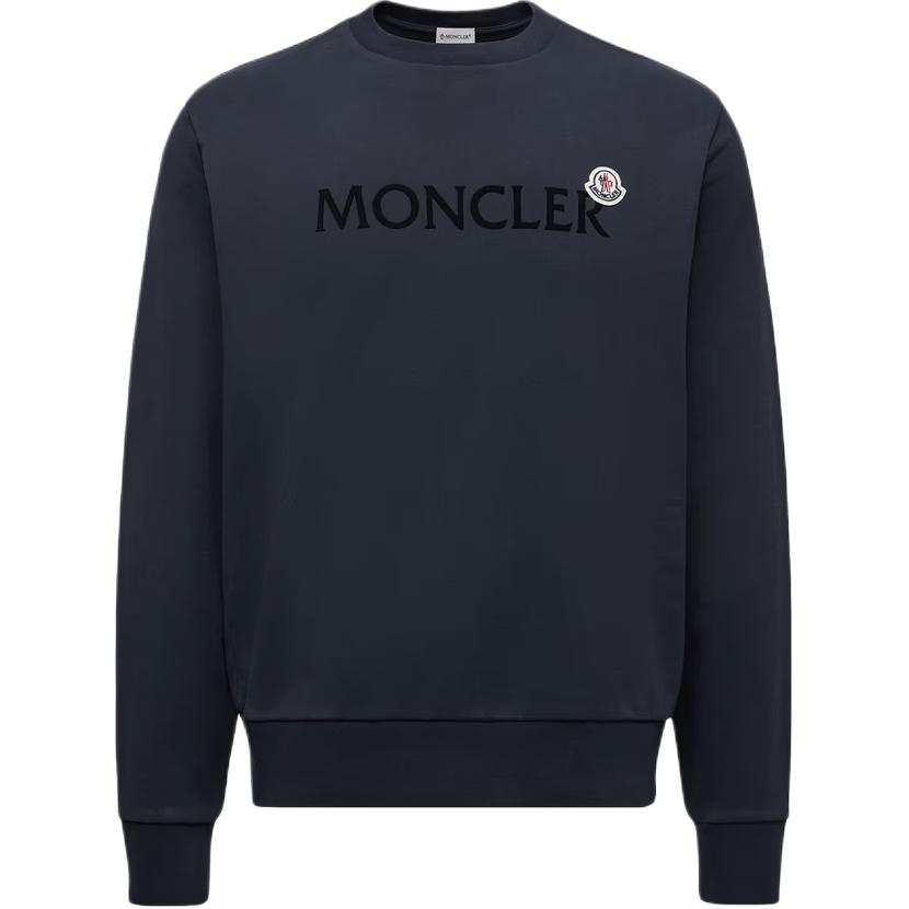 Moncler Moncler Logo Patch Crewneck Sweatshirt