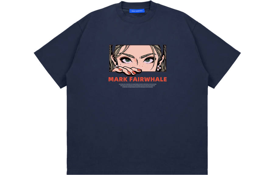 FAIRWHALE T Shirts Unisex Crew Neck Moderate Heavyweight