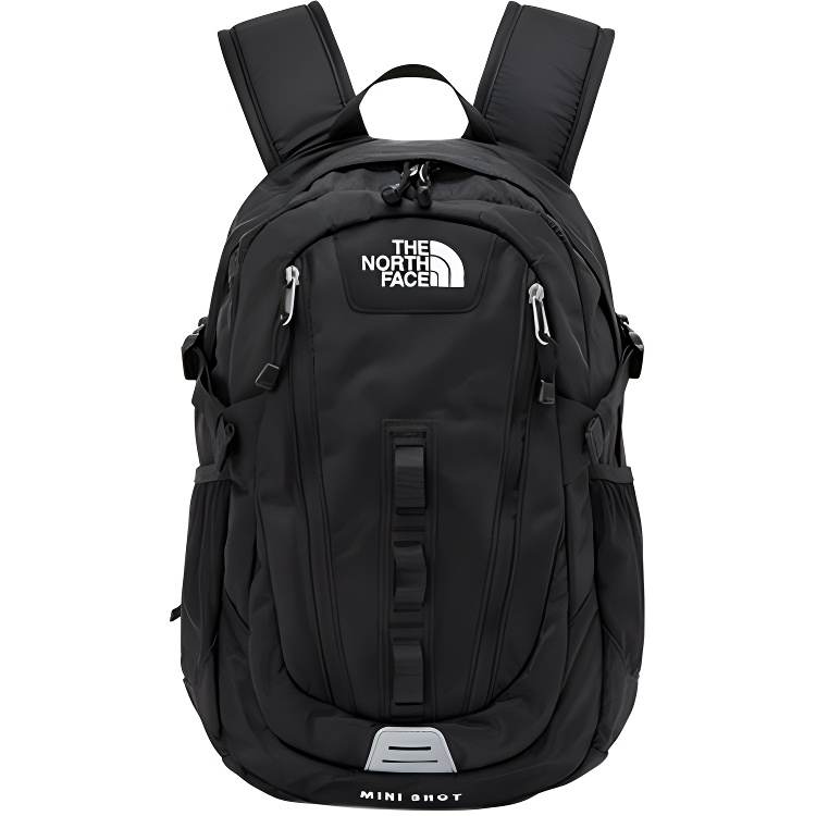 THE NORTH FACE 18L Backpack Outdoor Bag Recycled Nylon Black Unisex