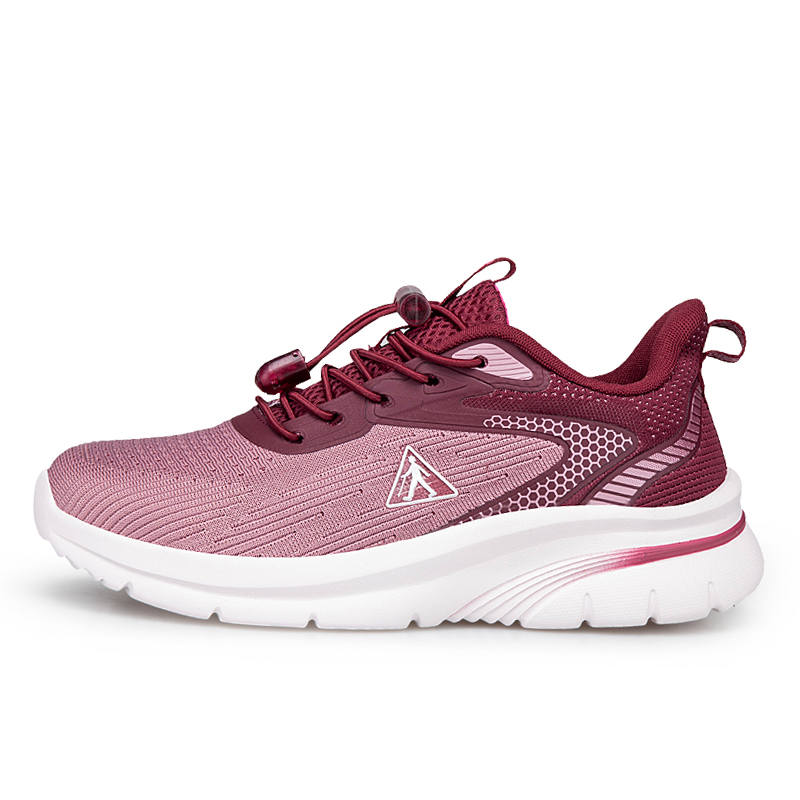 ZULIZ Sports Walking Shoes Walking Shoes Women's Low Top Maroon/Pink